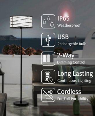 Outdoor Cordless Lumiere Floor Lamp