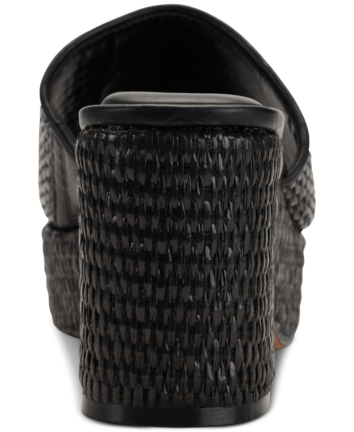 Shop Dkny Women's Desirae Slip-on Espadrille Platform Sandals In Black