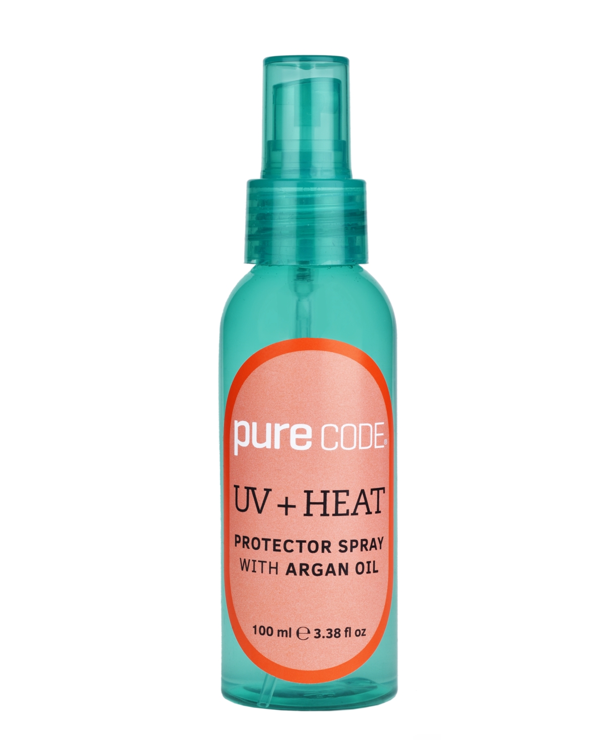 Uv + Heat Protector Spray With Argan Oil, 3.38 oz. - Clear