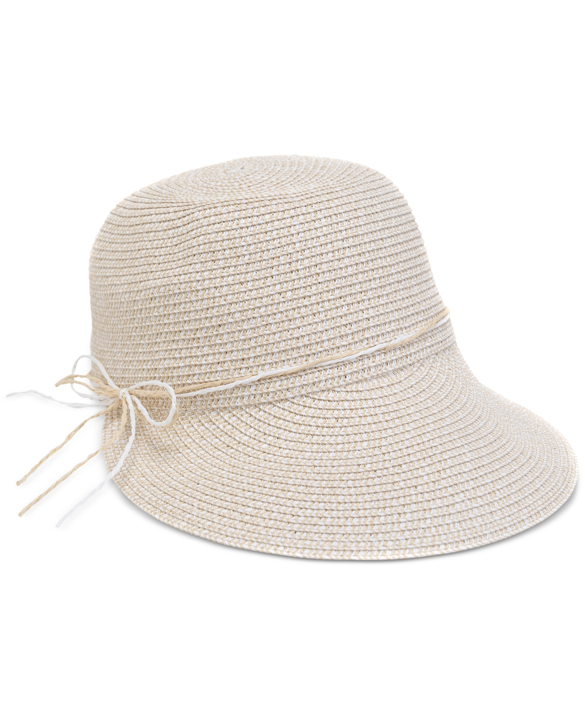 Women's Packable Paper Framer Hat, Created for Macy's - White