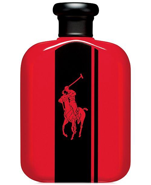 macy's polo red intense