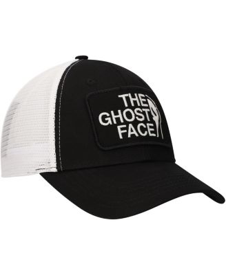Changes Men's Black Scream The Ghostface Glow-in-the-Dark Trucker Adjustable Hat