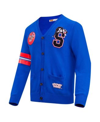 Men's Royal Looney Tunes Sylvester Button-Up Cardigan