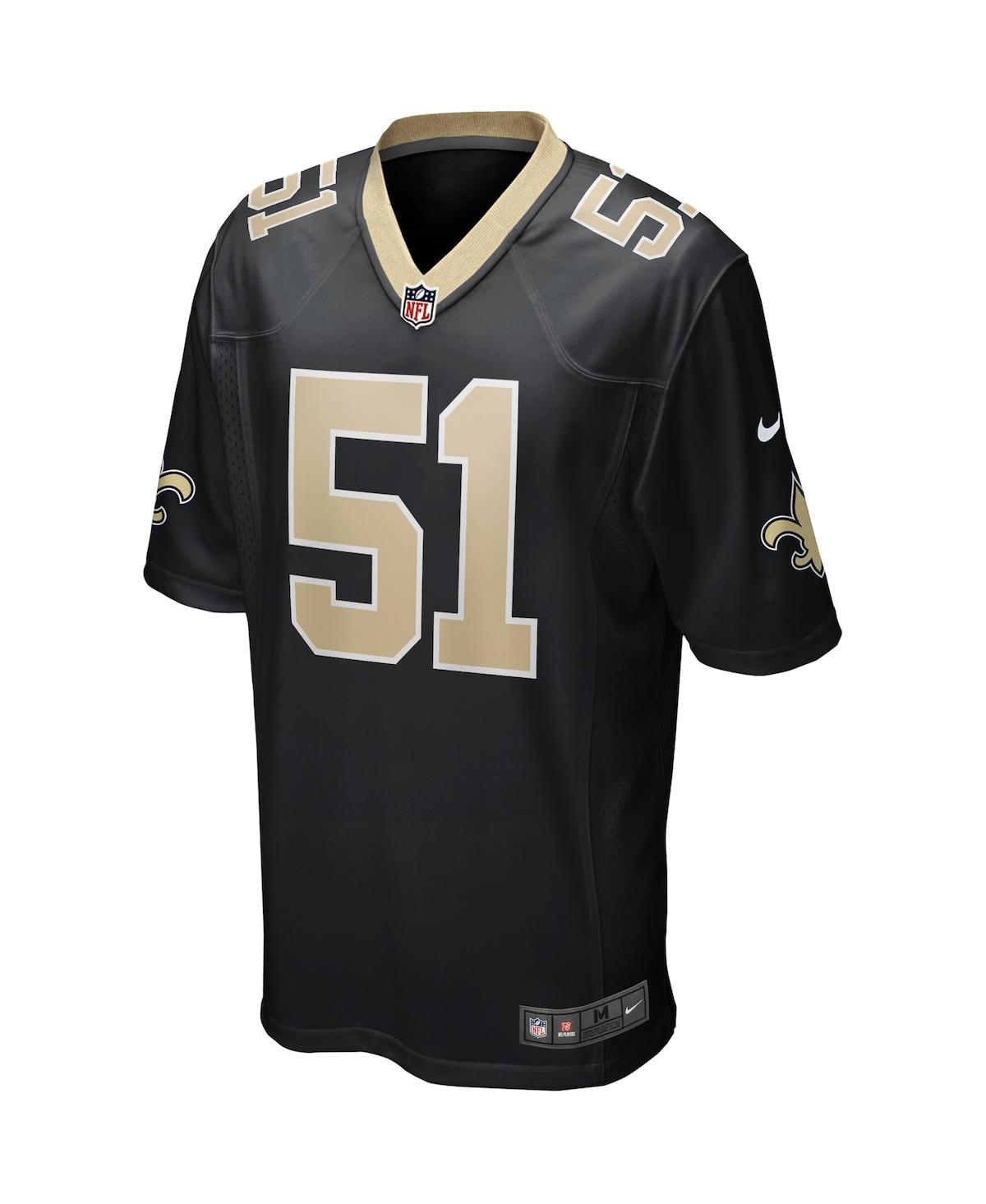 Men's Nike Jonathan VilmaNew Orleans Saints Game Retired Player Jersey - Black