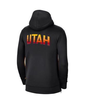 Men's Black Utah Jazz 2020/21 City Edition Showtime Performance Full-Zip Hoodie