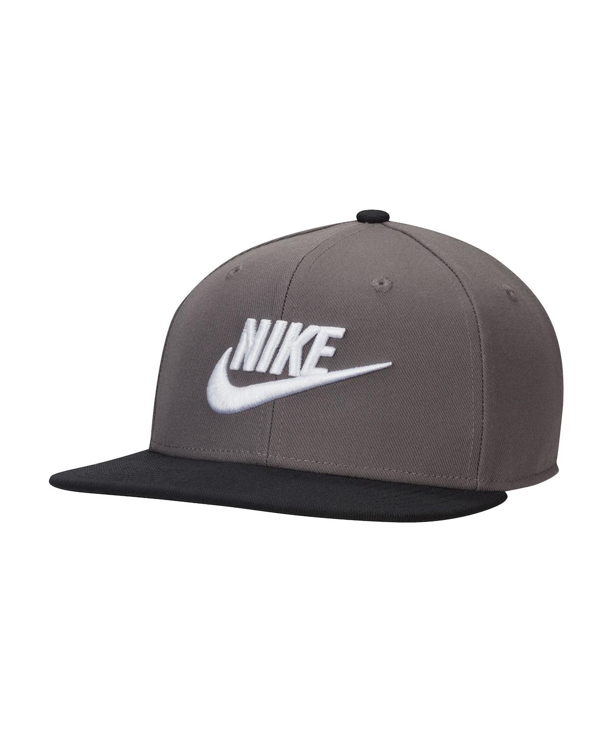 Nike Men's  Futura Pro Performance Snapback Hat In Charcoal