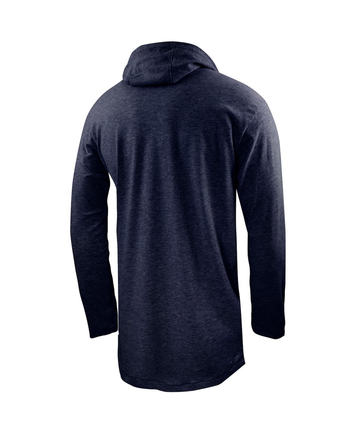 Men's NikeUConn Huskies 2023 Ncaa Men's Basketball National Champions Bracket Long Sleeve Hoodie T-shirt - Navy