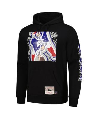 Men's Black New England Patriots Gridiron Classics Big Face 7.0 Pullover Hoodie