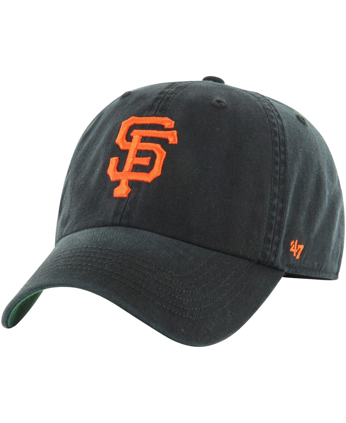 Men's '47 BrandSan Francisco Giants Sure Shot Classic Franchise Fitted Hat - Black