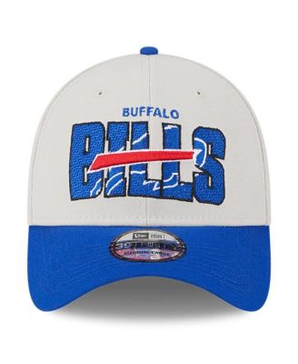 Men's Stone, Royal Buffalo Bills 2023 NFL Draft 39THIRTY Flex Hat
