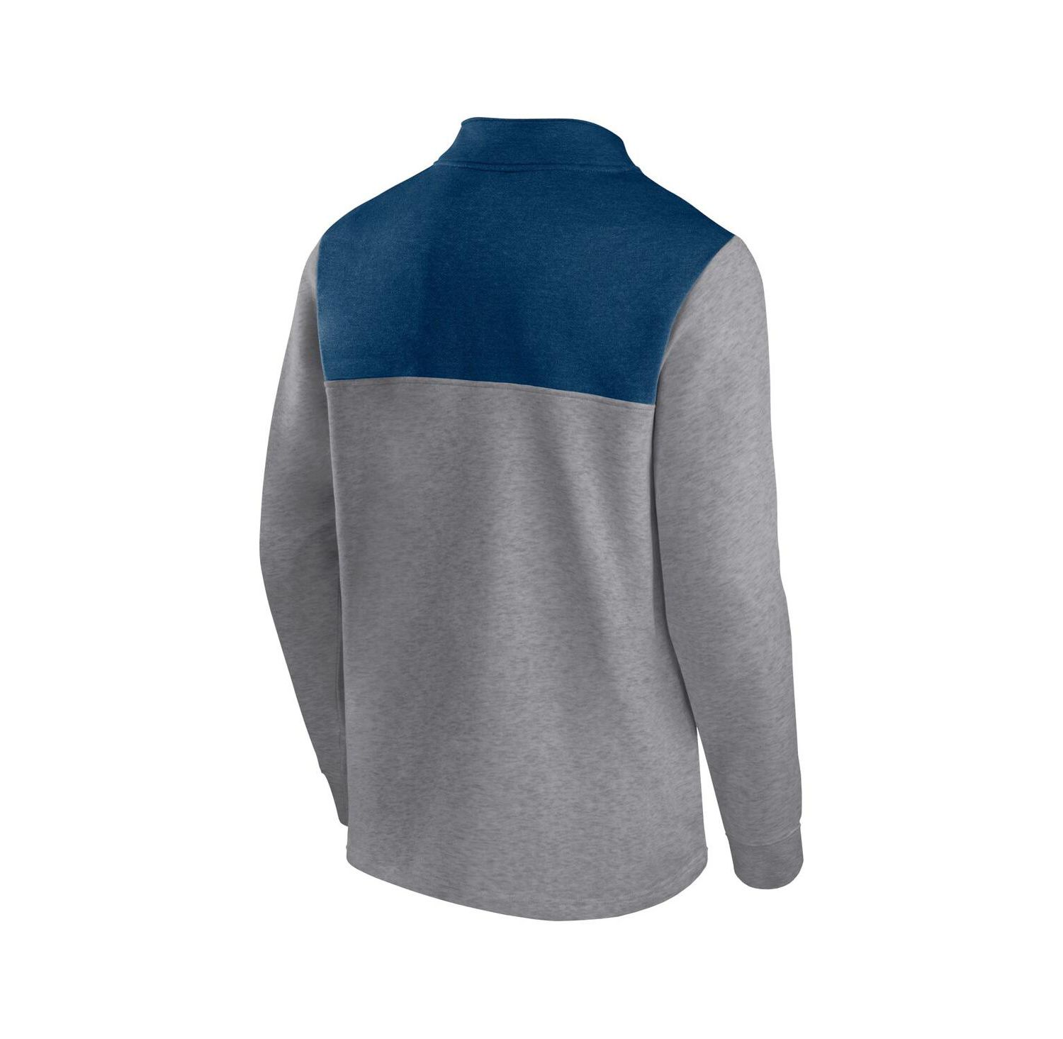 Men's Heather Gray Seattle Kraken Launch It Quarter-Zip Jacket