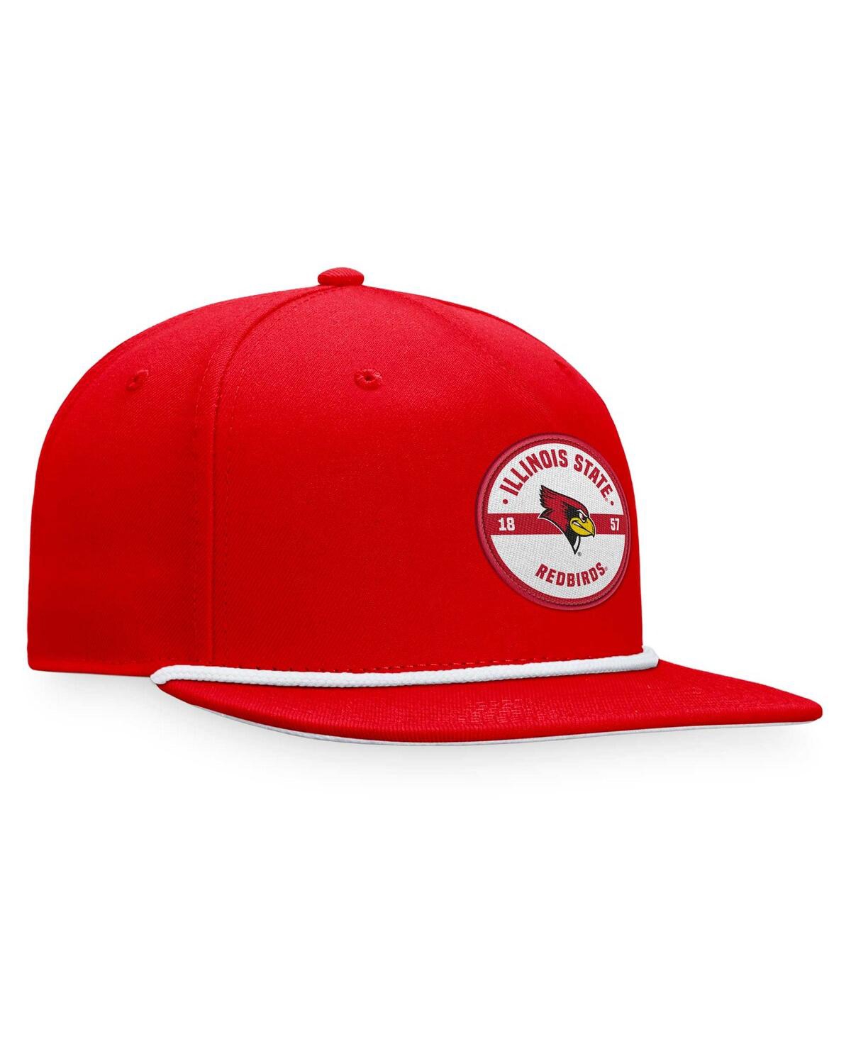 Shop Top Of The World Men's  Red Illinois State Redbirds Bank Hat