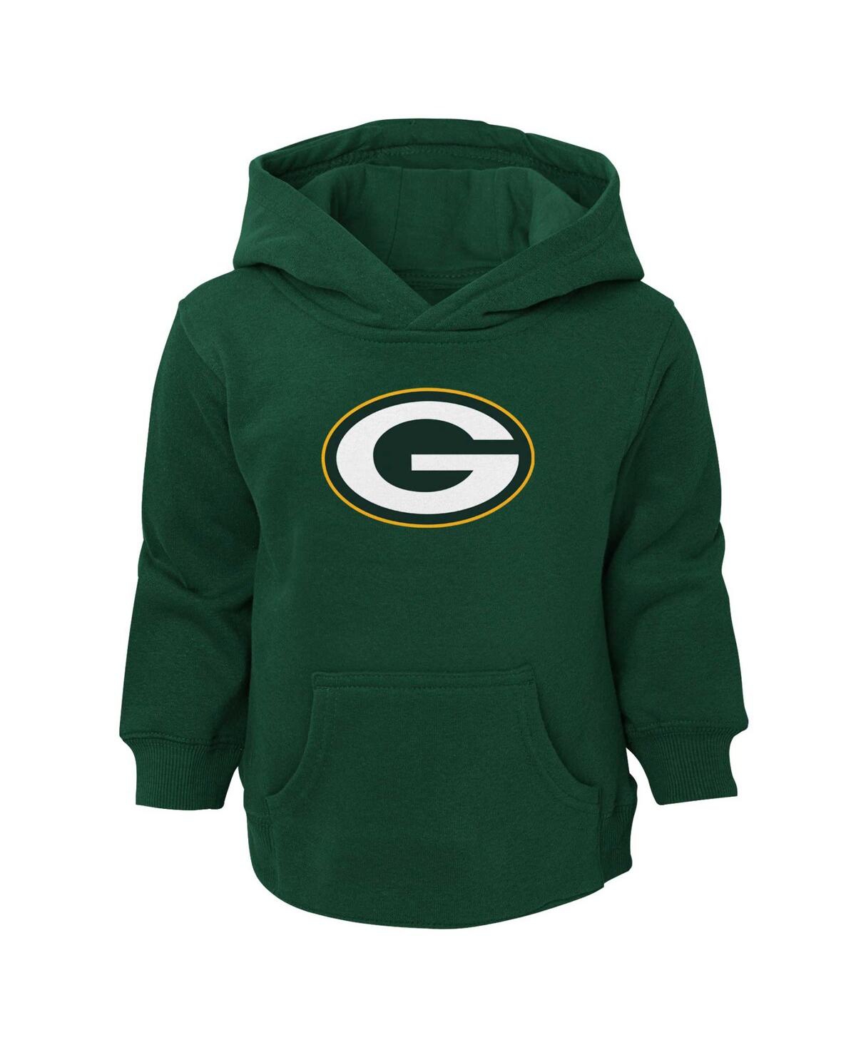 Shop Outerstuff Toddler Green Green Bay Packers Logo Pullover Hoodie