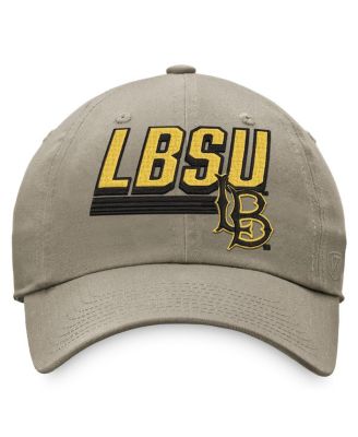 Men's Khaki Cal State Long Beach The Beach Slice Adjustable Hat