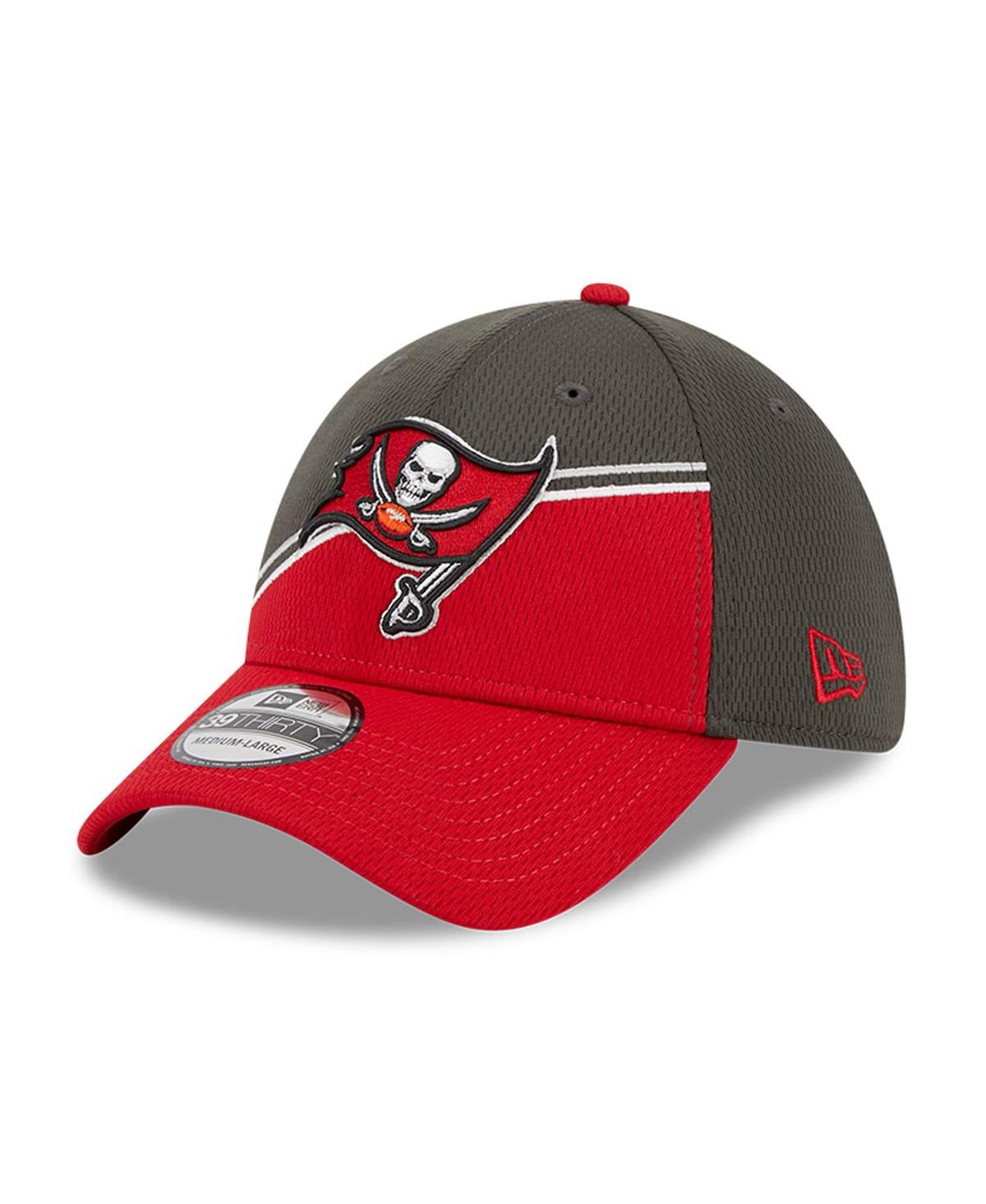 Men's New Era Red Tampa Bay Buccaneers 2023 Sideline 39THIRTY Flex Hat - Red