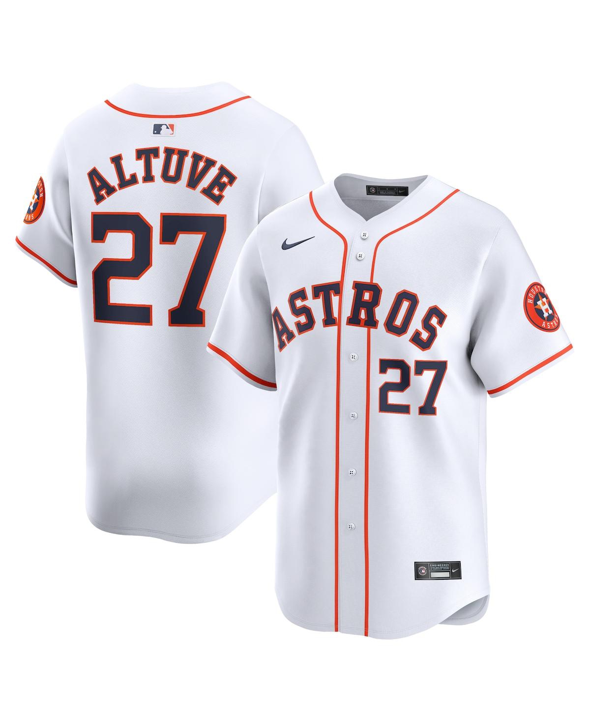 Nike Men's Jose AltuveHouston Astros Home Limited Player Jersey - White