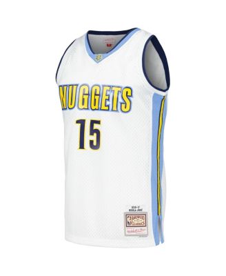 Men's Nikola Jokic White Denver Nuggets 2016/17 Throwback Swingman Jersey