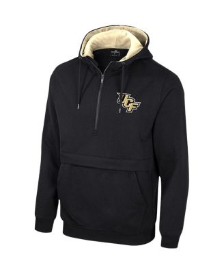 Men's Black UCF Knights Team Half-Zip Pullover Hoodie