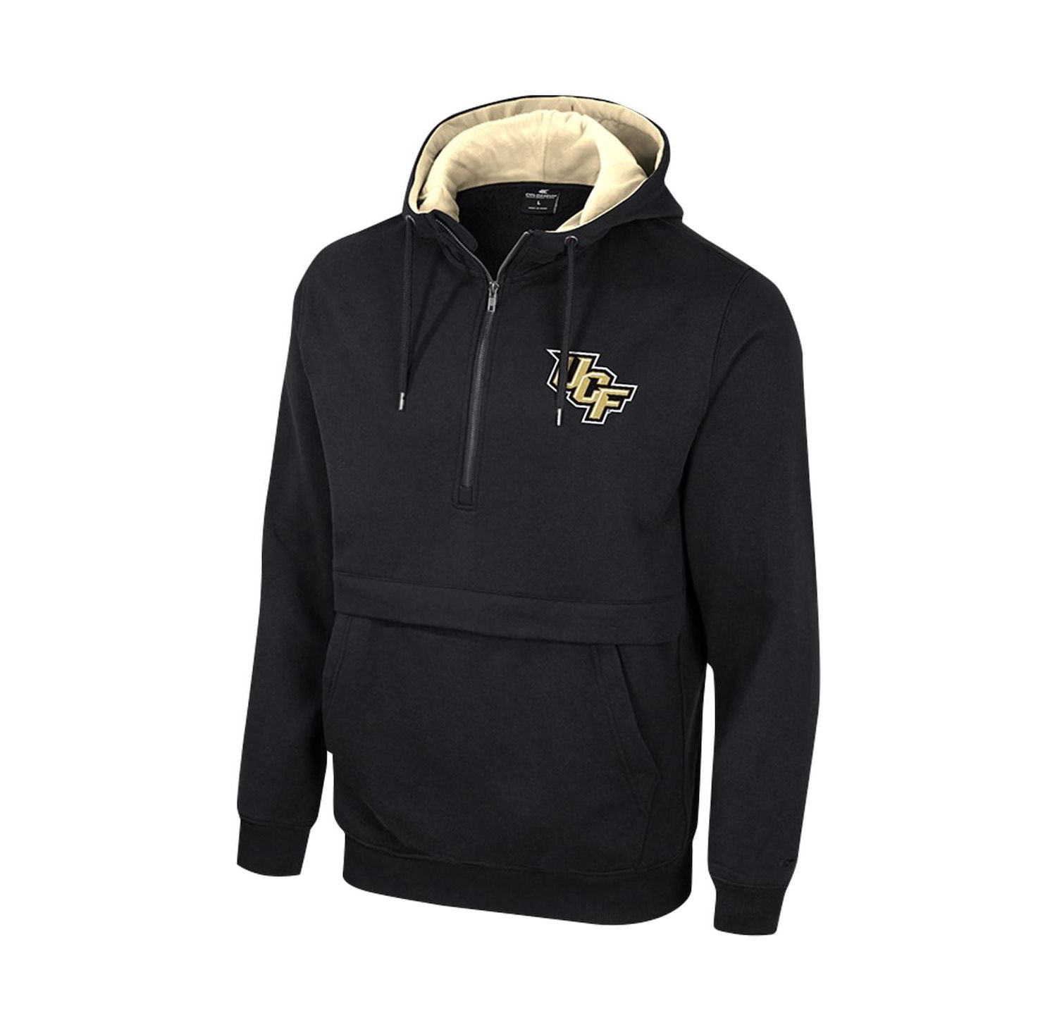 Men's Black UCF Knights Team Half-Zip Pullover Hoodie