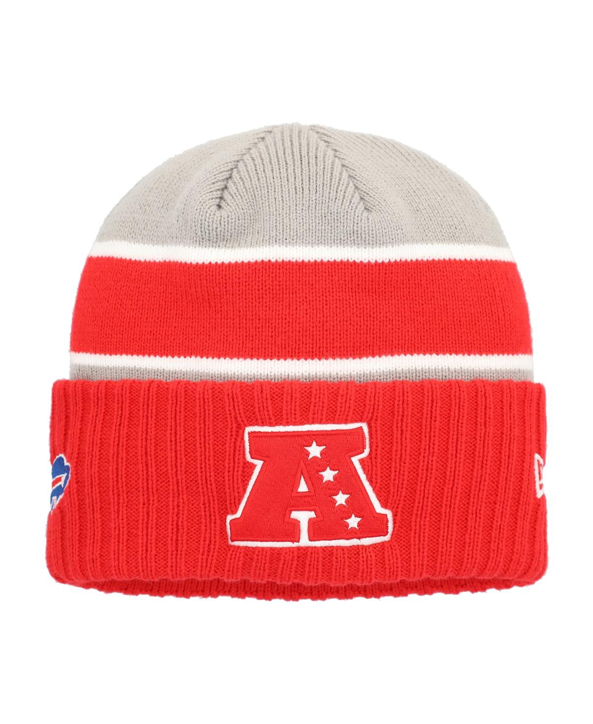 Men's New EraBuffalo Bills 2024 Nfl Pro Bowl Cuffed Knit Hat - Gray