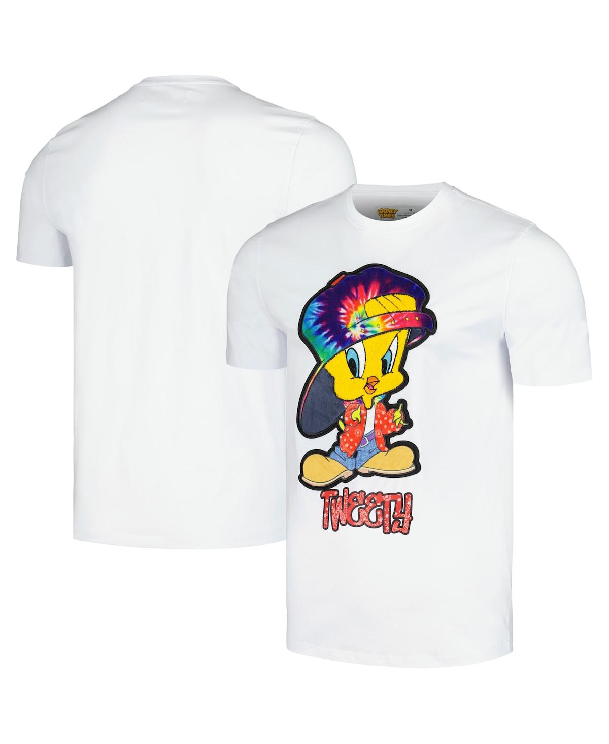 Shop Freeze Max Men's And Women's  White Looney Tunes Og Tweety T-shirt