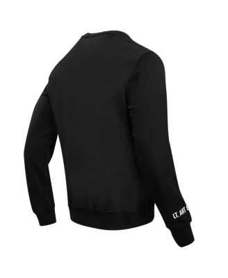 Men's and Women's Black Looney Tunes Taz Savage Horror Pullover Sweatshirt