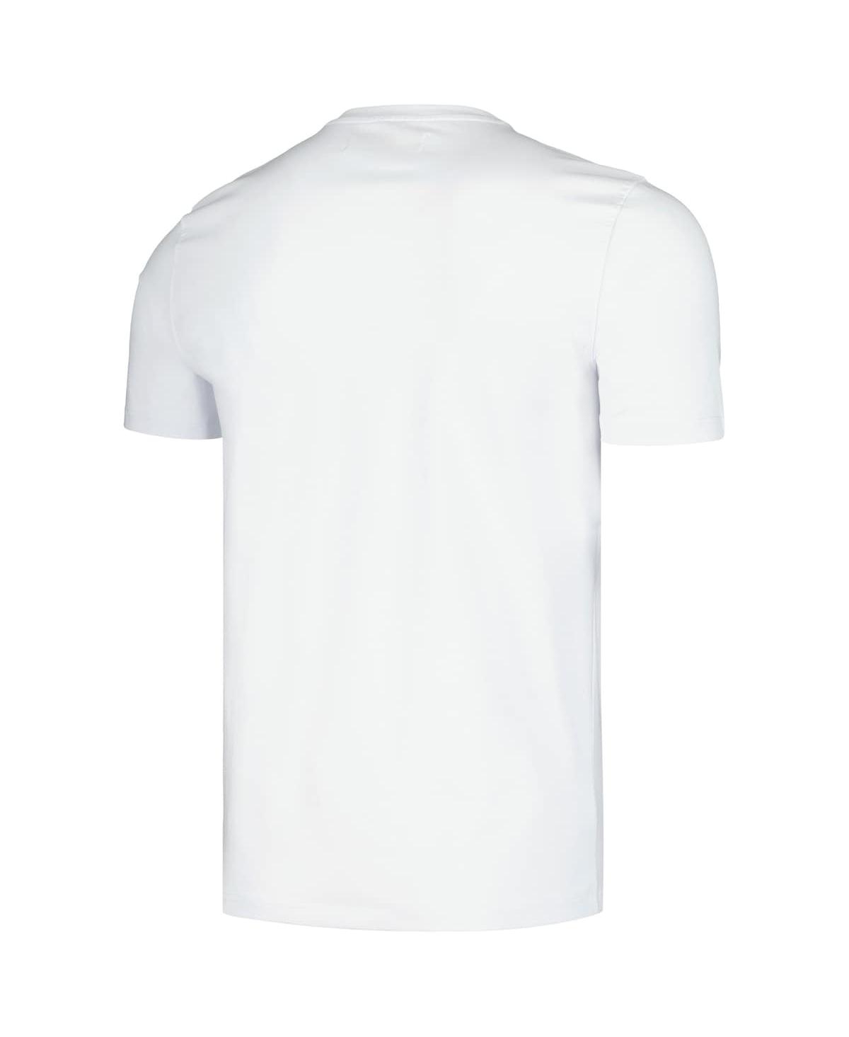Shop Freeze Max Men's And Women's  White Garfield Breakthrough T-shirt