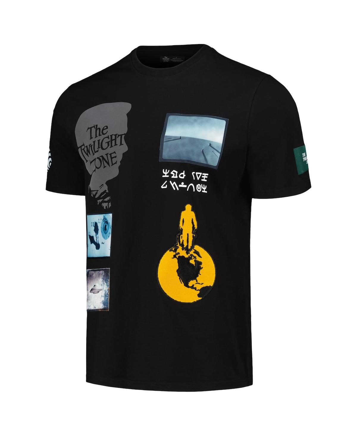 Men's and Women's Freeze MaxDistressed The Twilight Zone Logo T-shirt - Black