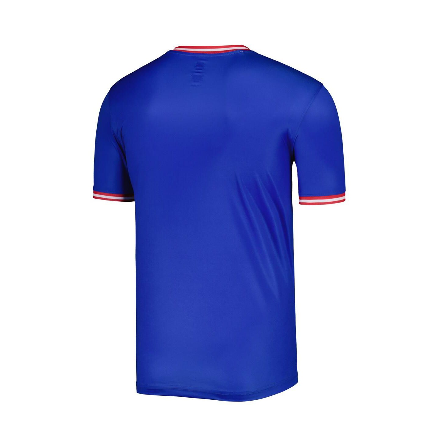 Мужской топ Stitches Royal Atlanta Braves Cooperstown Collection Team Jersey — фото 3