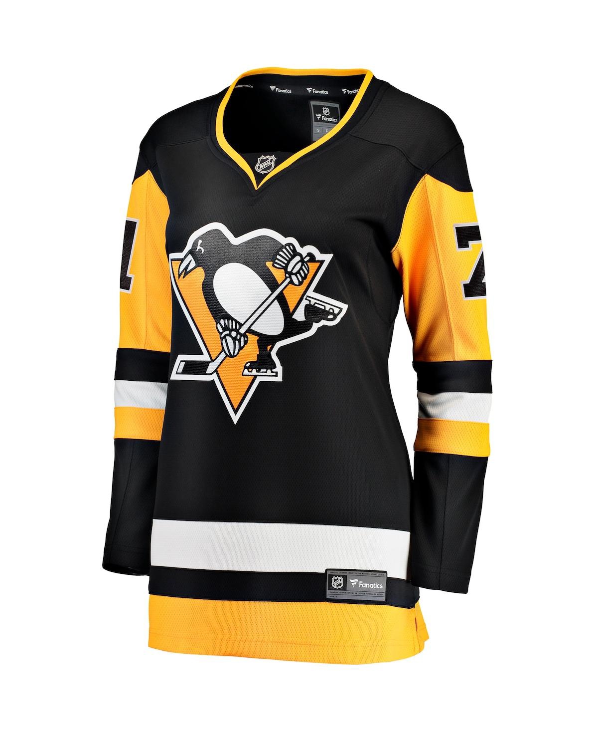Women's Fanatics Evgeni MalkPittsburgh Penguins Home Breakaway Player Jersey - Black