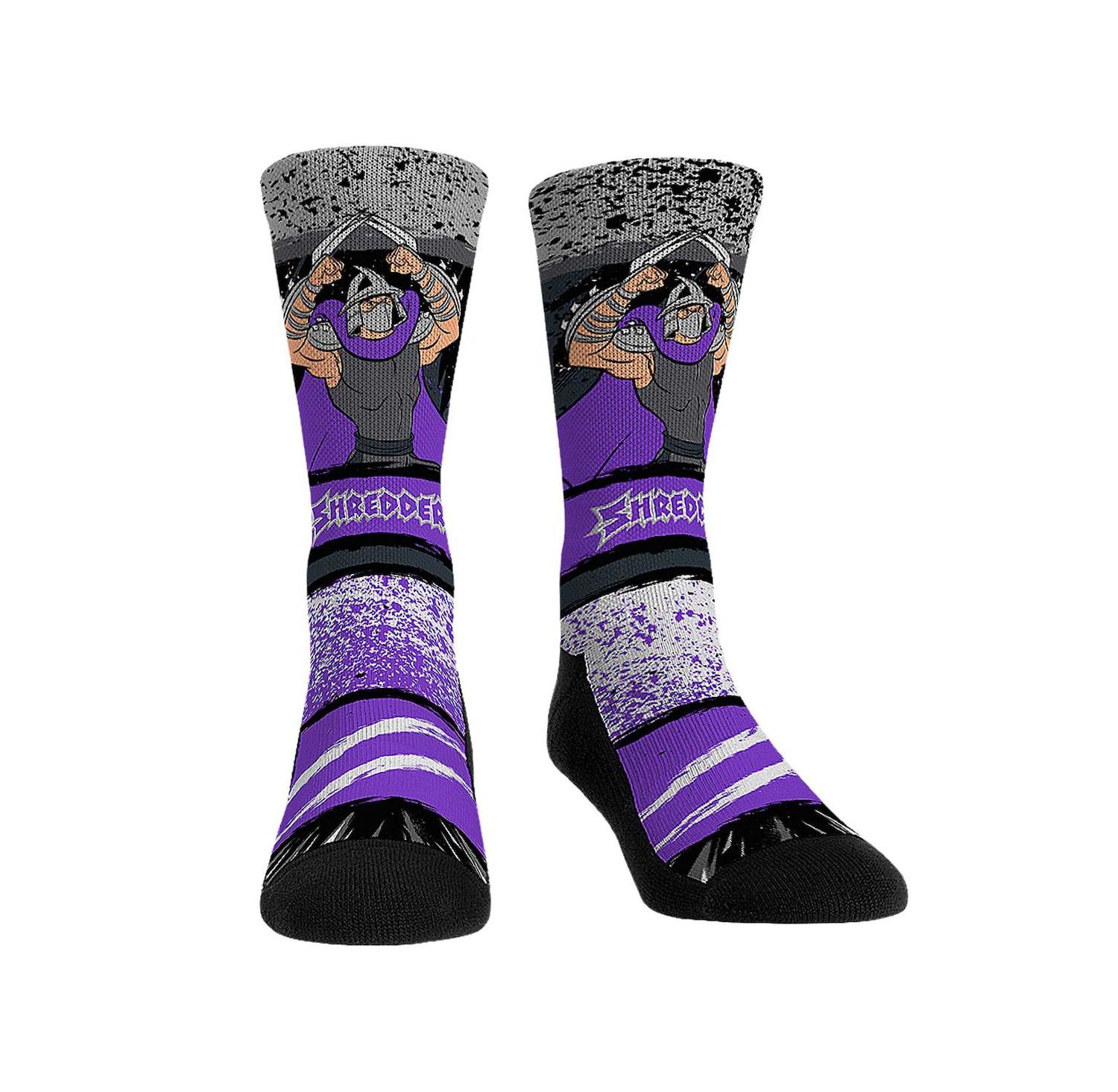 Men's and Women's Socks Teenage Mutant Ninja Turtles Shredder Showtime Crew Socks