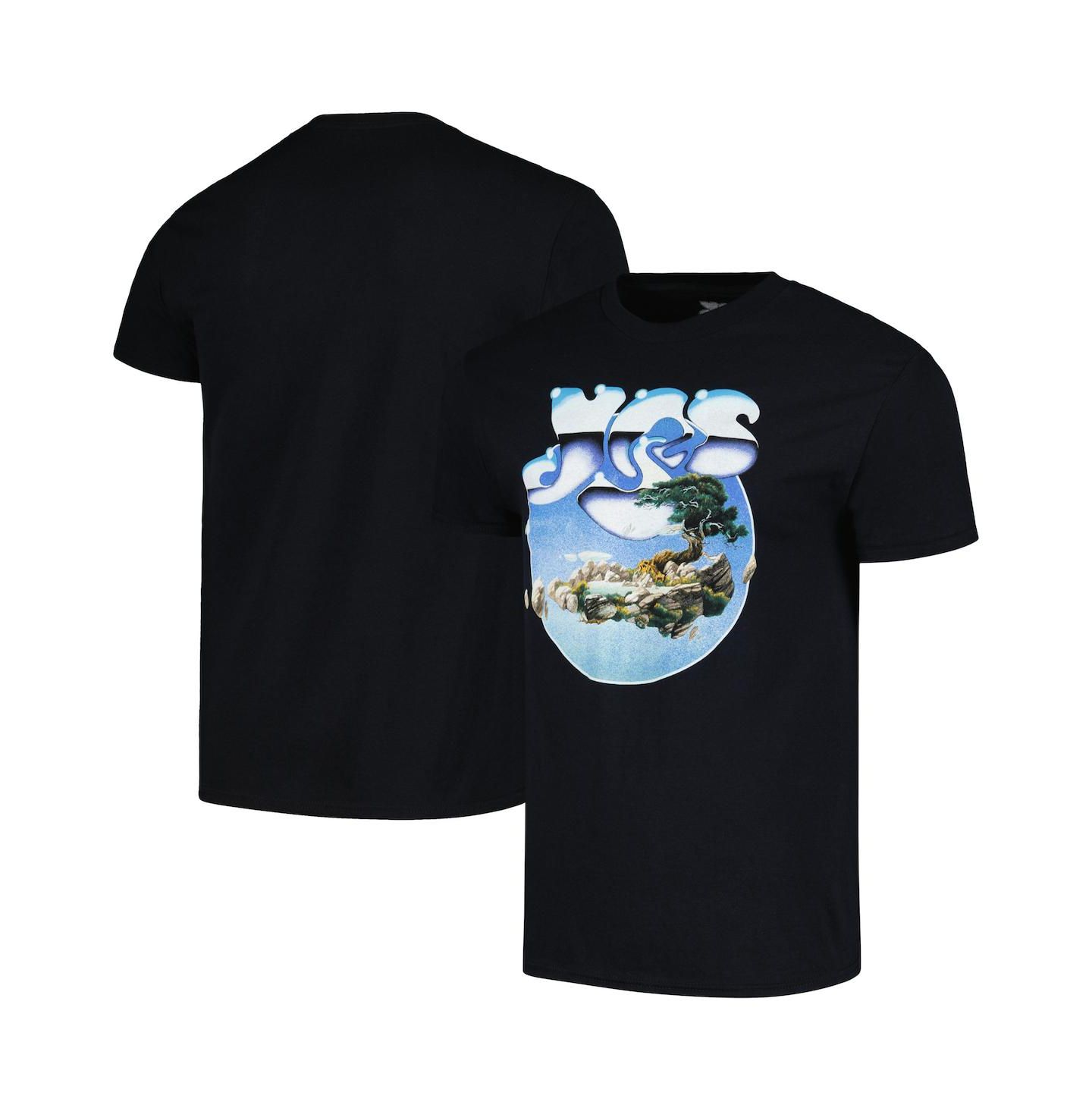 Мужская футболка Manhead Merch Black Yes Floating Island Graphic — фото 1