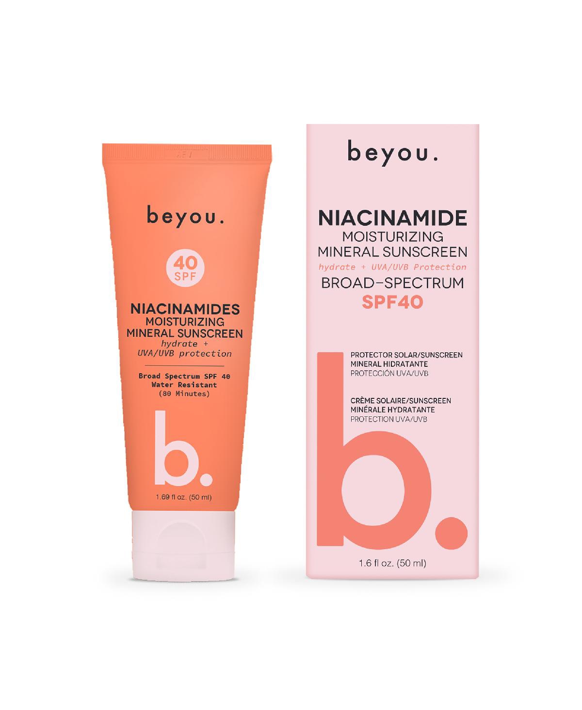 Beyou Daily Moisturizer Mineral Face Spf 40 Sunscreen, 1.69 Fl oz In No Color
