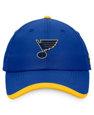 Men's Blue St. Louis Blues Authentic Pro Rink Pinnacle Adjustable Hat