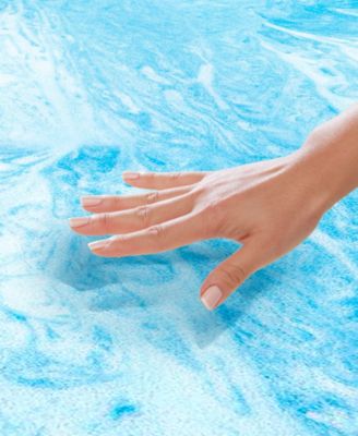 3" Gel Swirl Memory Foam Mattress Topper, King