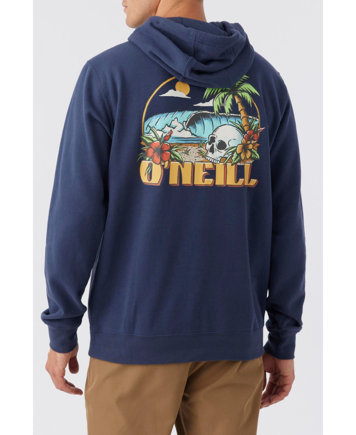 Shop O'neill Men's Fifty Two Surf Pullover Sweatshirt In Navy