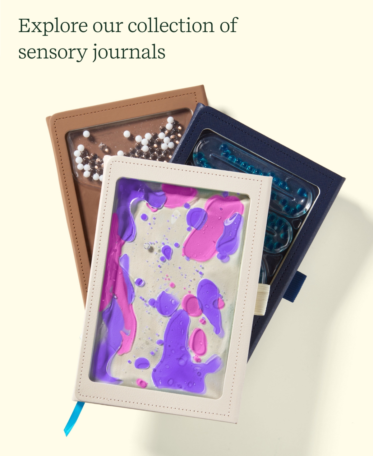 Shop Lifelines "shake It Up" Sensory Journal With Tactile Cover Embossed Paper In Multi Colored