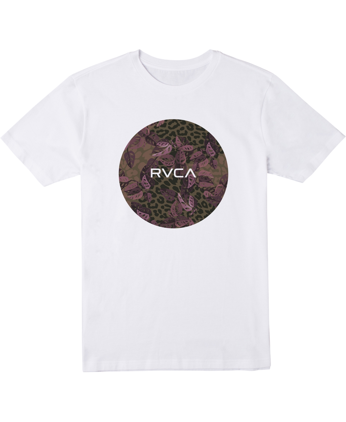 Shop Rvca Men's Motors Short Sleeve T-shirt In White