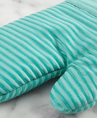 Quilted Cotton Terry Cloth Kitchen Towel, Oven Mitt, Potholder 4-Pack Set