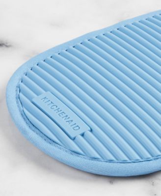 Ribbed Soft Silicone Pot Grabber 2-Pack Set, 5" x 8"