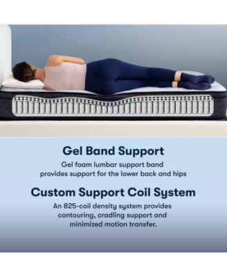 Perfect Sleeper Adoring Night 11" Plush Euro Top Mattress Set, King