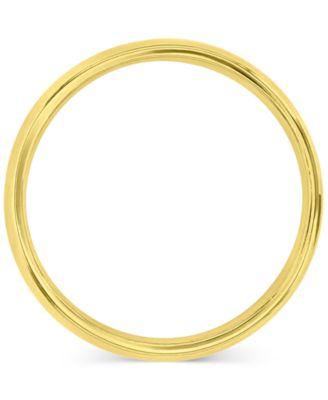 High-Polished Finish Comfort Fit Dome Stack Band