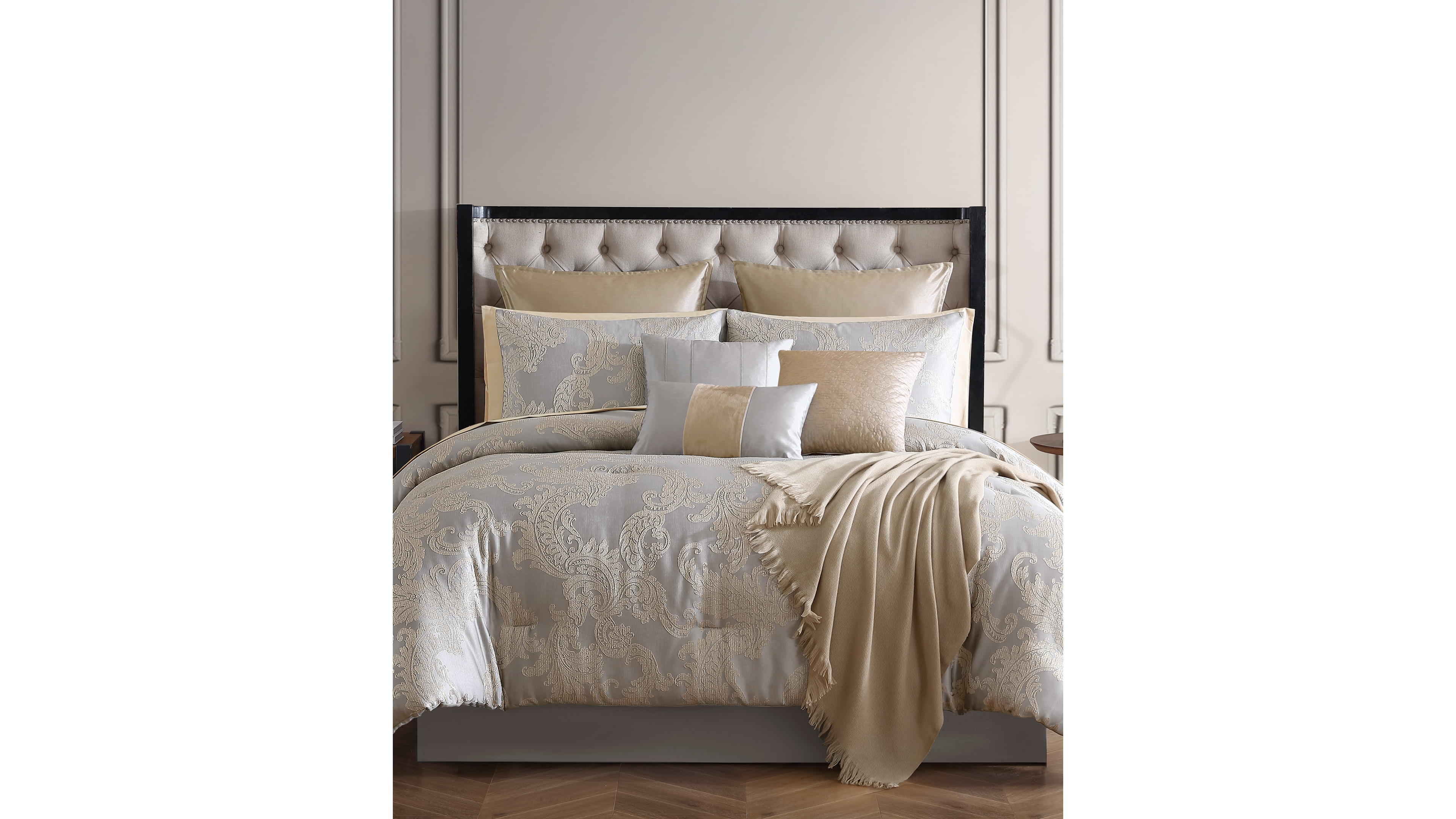Hallmart Collectibles Olivia 14-Pc. Comforter Set, King, Exclusively at Macy's