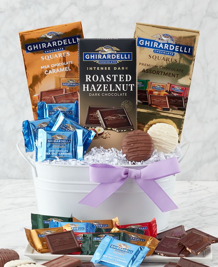 Ghirardelli Mother's Day Ghirardelli Goodies Gift Basket, 9 Pieces Macy's