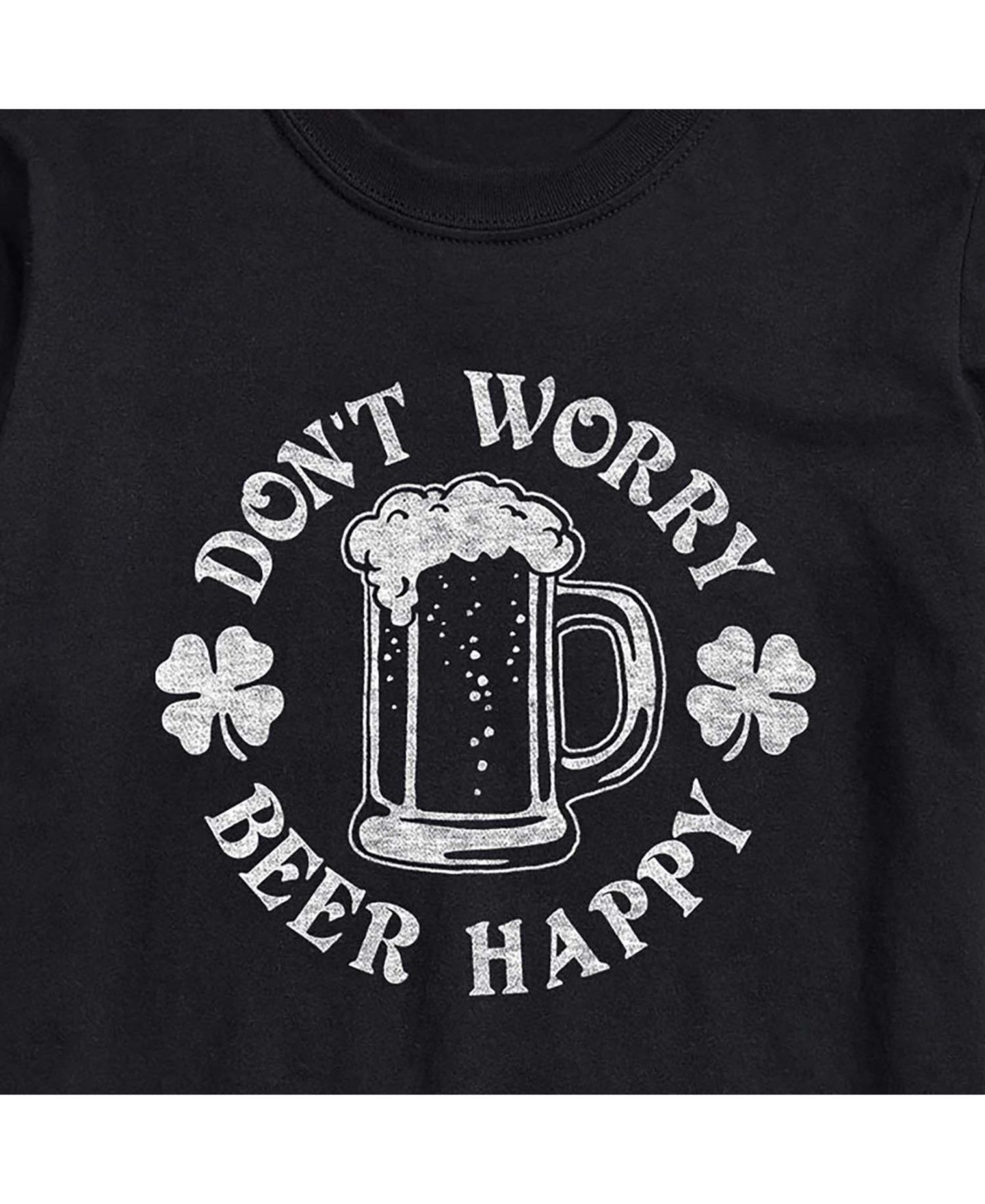 Мужские футболки AIRWAVES St Patricks Day Short Sleeve, цвет: Чёрный — фото 3