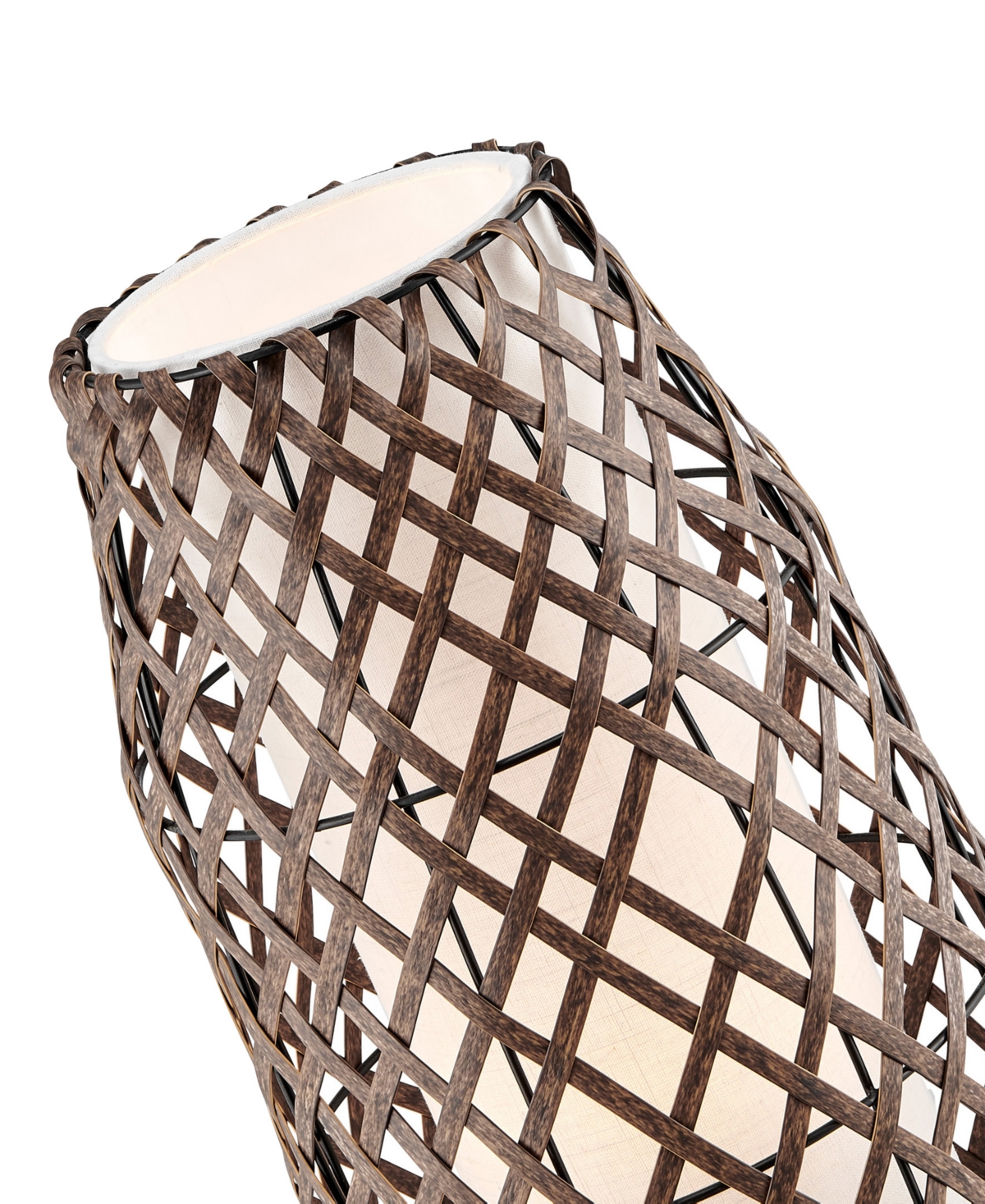 Lite Source Outdoor Cordless Baran Table Lamp In Brown