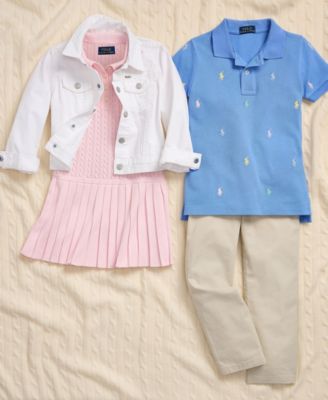 Polo Ralph Lauren Kids' Boys Girls Special Occasion Sibling Outfitting Moments In White
