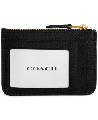 Leather Mini Skinny ID Case