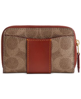 [Coach] Essential Small Zip Card Case ☆送料込☆ COACH Essential Small Zip-Around Case - Macy's
