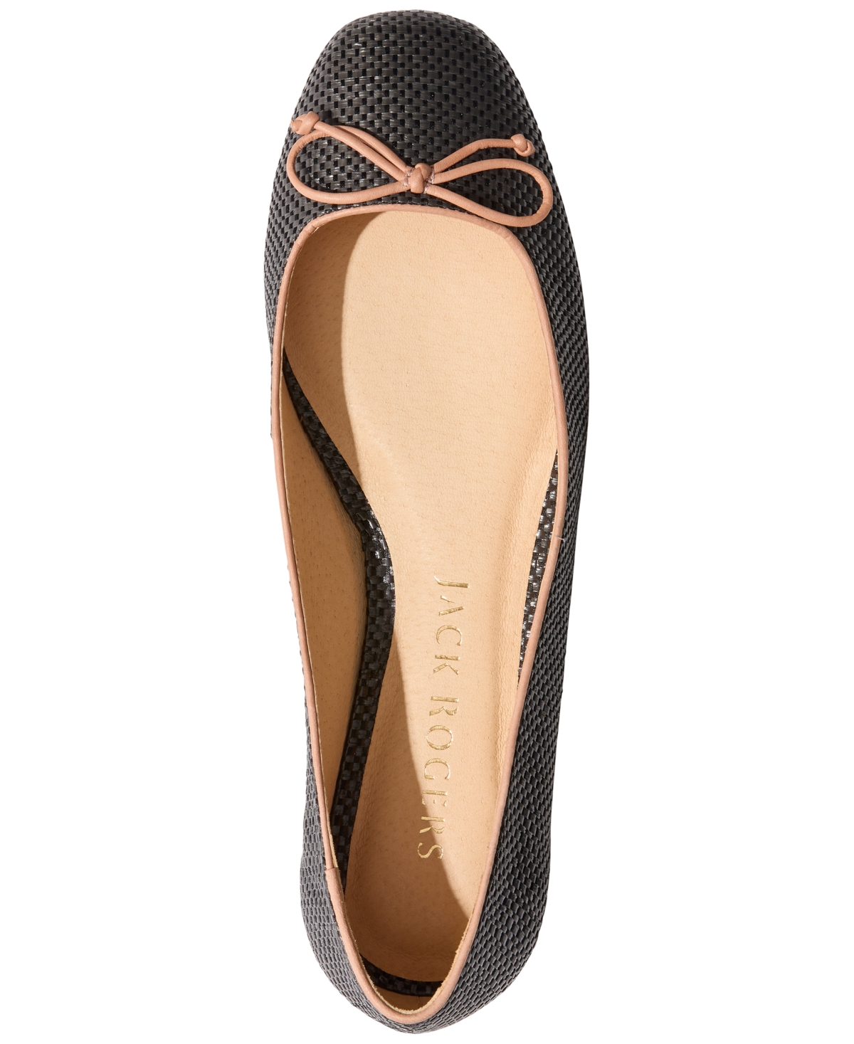 Jack Rogers Women's Kenlyn Ballet Flats - Cafe Au Lait Rattan